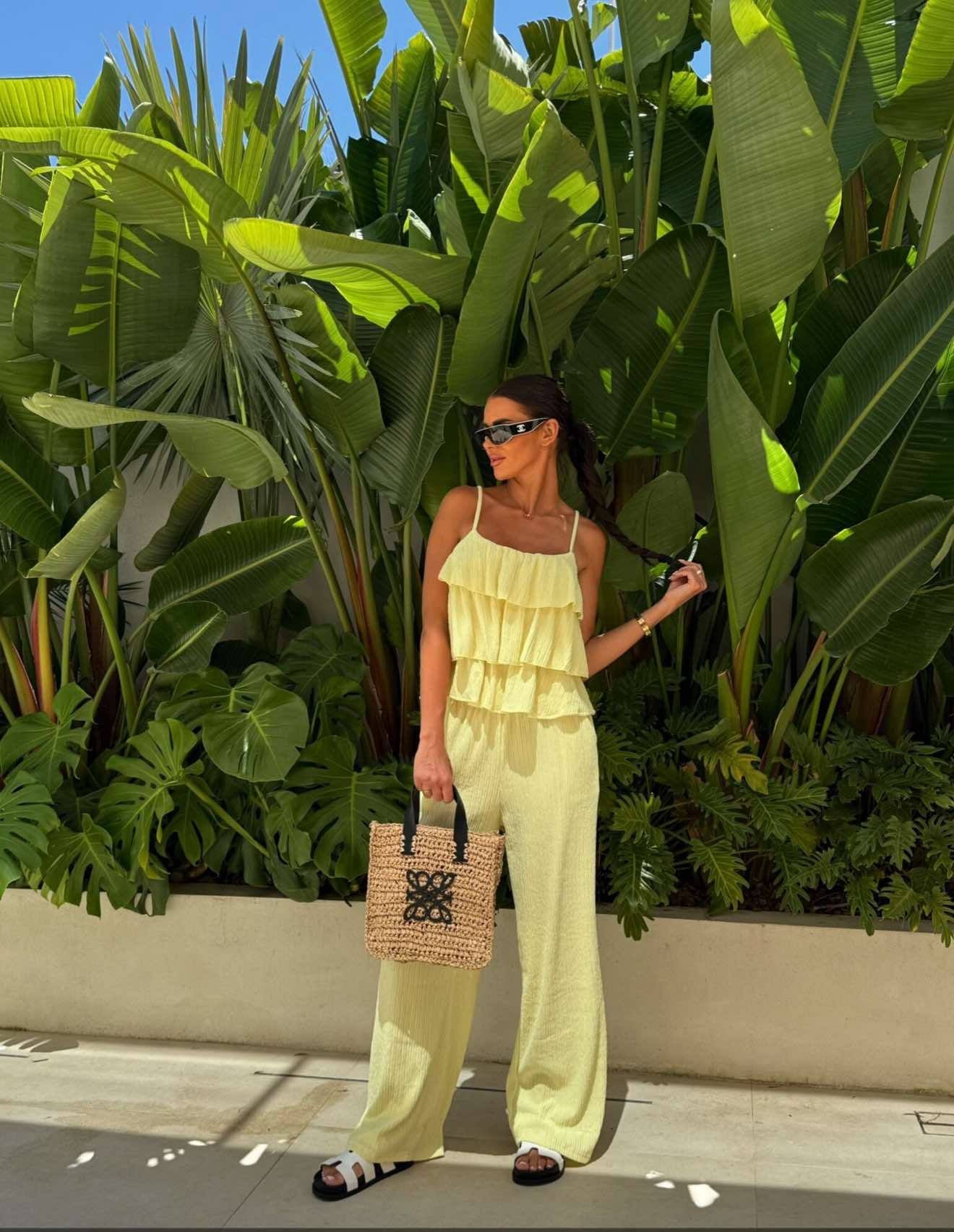 Mandana 2-pieces yellow - FCM571