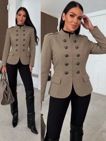 Malenia blazer taupe - 27570