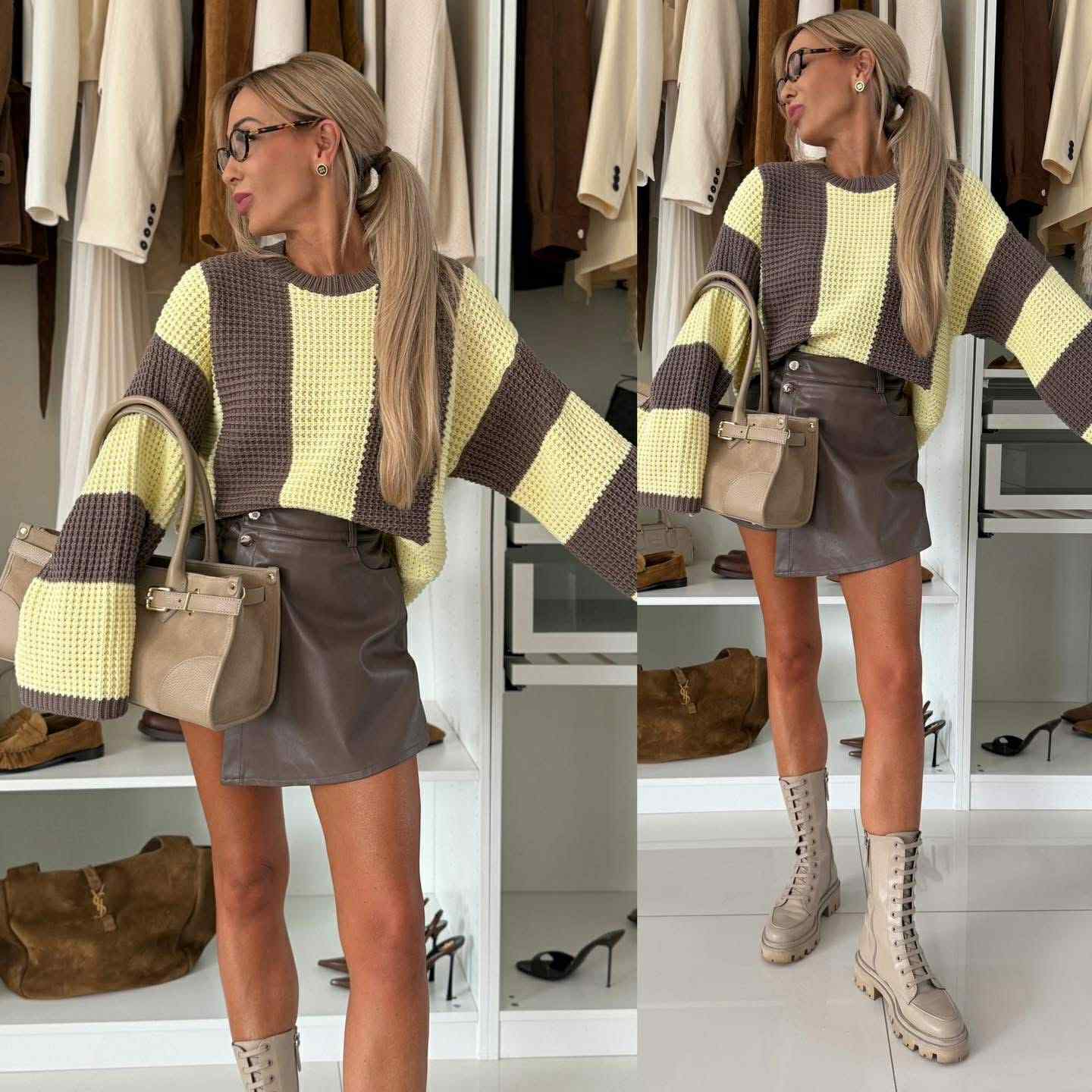 Qween Knit Yellow - 86292