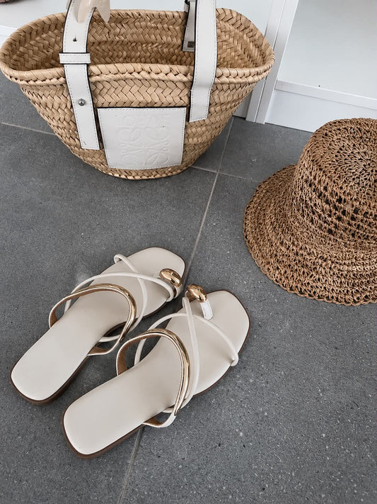 Bianna slippers Beige - 22-396
