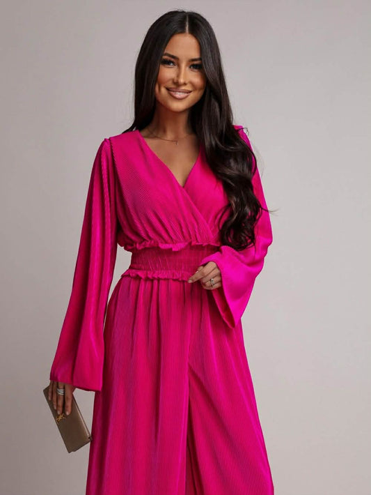 Natalia jumpsuit   Fuschia - ZP1269