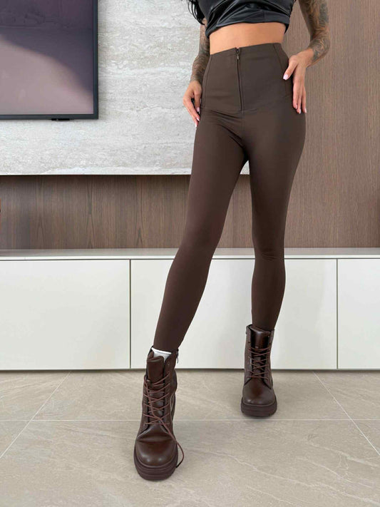 Barbro leggings Brown - 3505