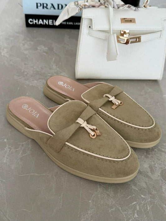 Viole slippers green   - H8-1105H