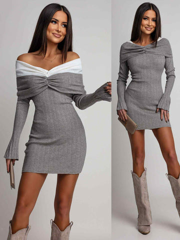 Fryna dress Grey - RX5062