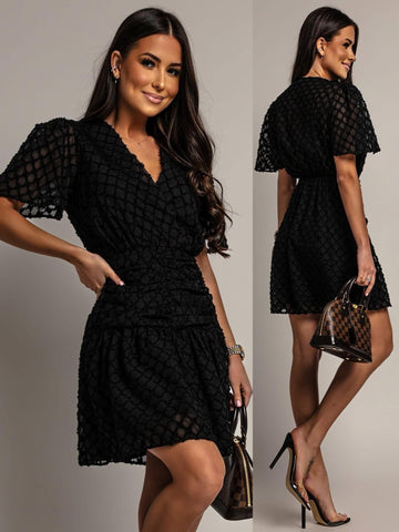 Vanesa dress black - CY4838