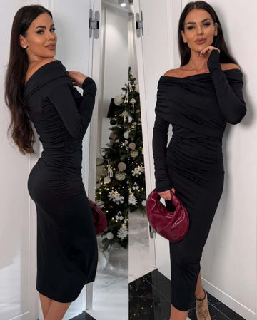 Ressa dress black - b9904 34567