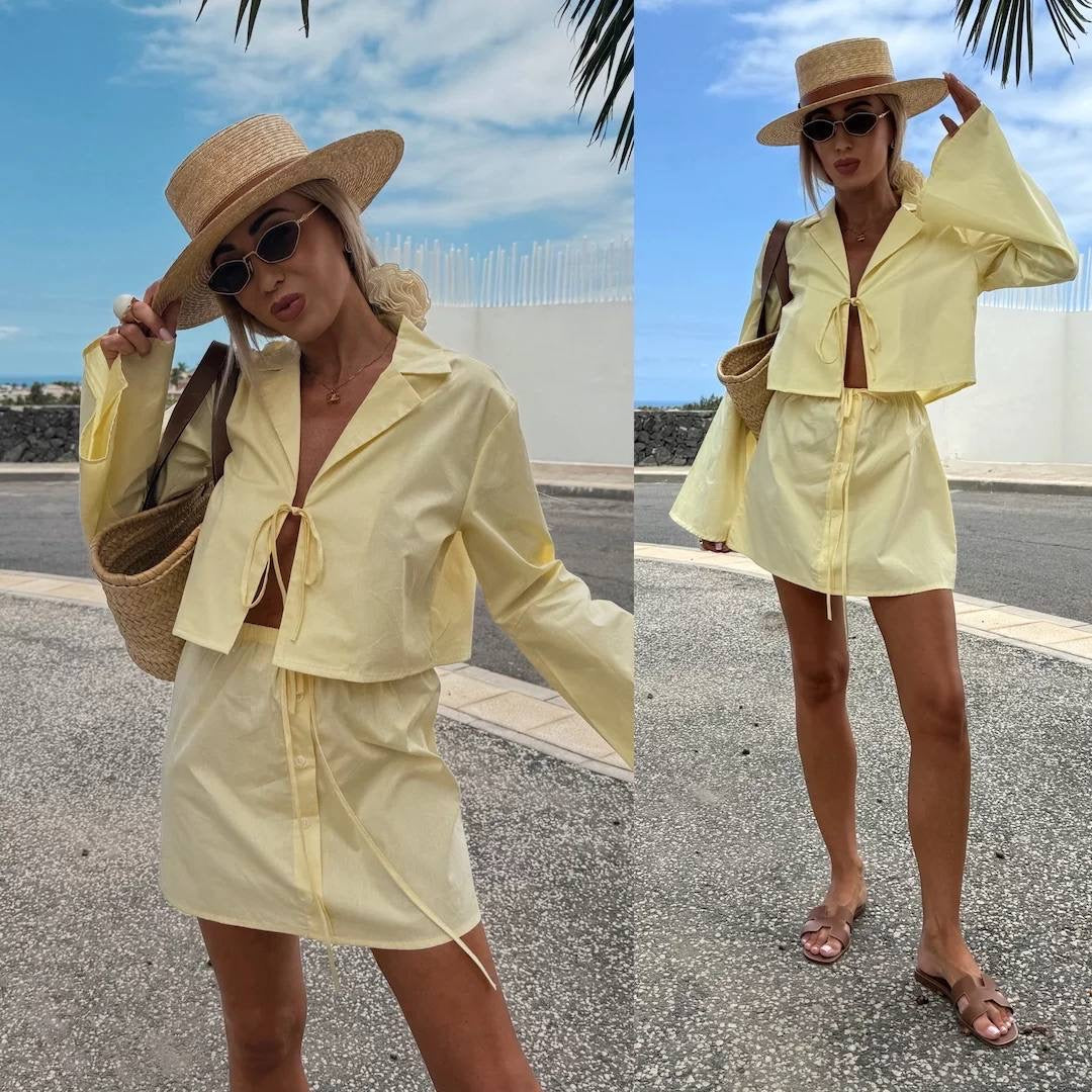 Michela 2-pieces yellow - 1784/85