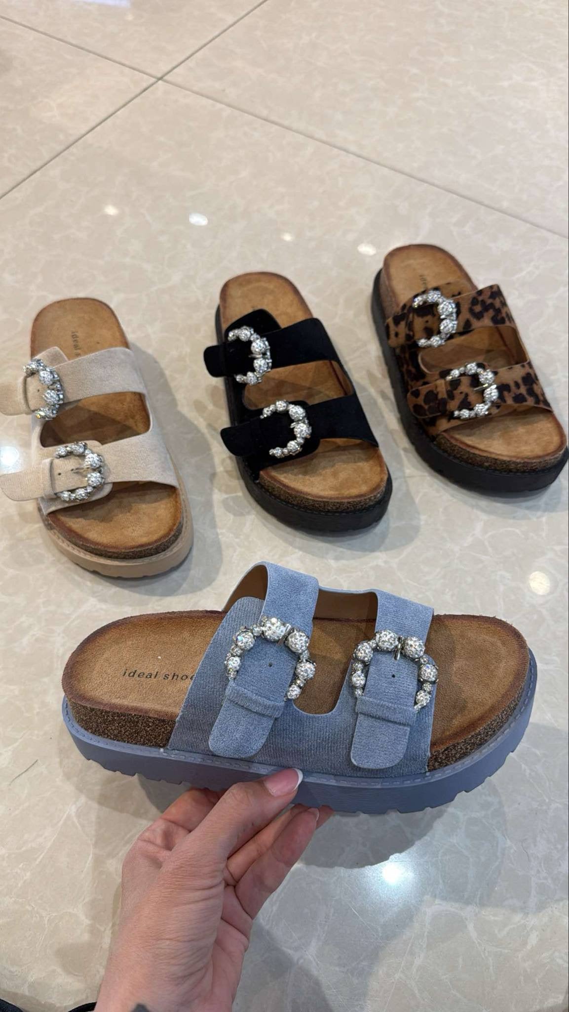 Kleo slippers Blue