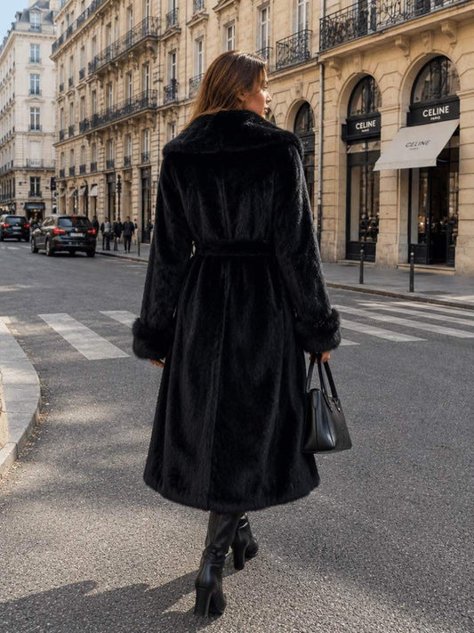 Inka trenchcoat Black - 10215
