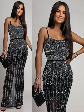 Dianala rhinestone dress