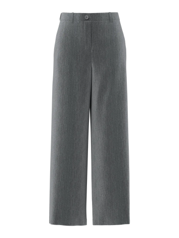 PCKAMIL HW WIDE PANT NOOS BC Dark Grey Melange