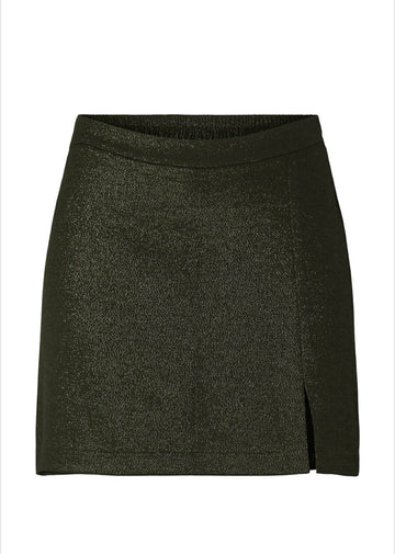 PCBOSELLA HW GLITTER SKORT Golden - 2626 fab25