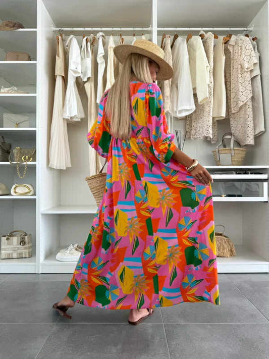 Hope dress multi  - 2589