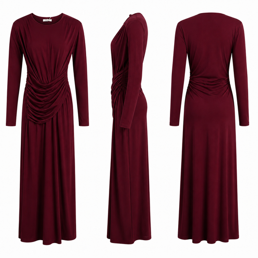 Penelopa dress  Bordeaux - 3174