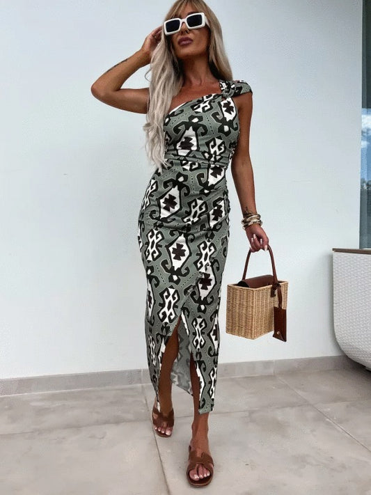 Marka dress khaki - H2256 556