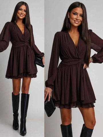 Klarisse dress Brown - 8579-14