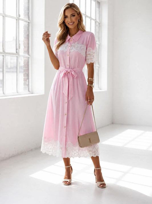 Nelane dress rosa 556