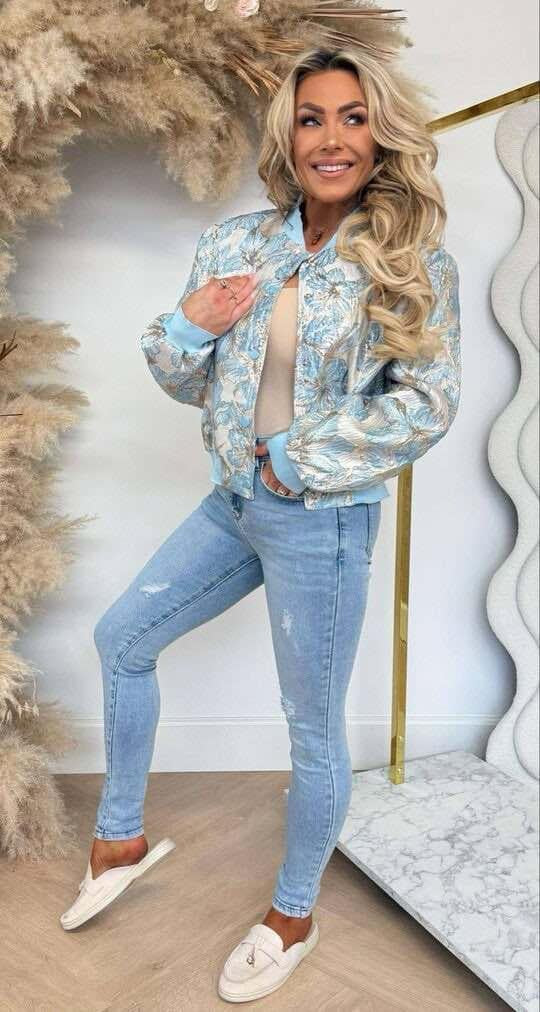 Roxan bomber Blue - CY4851