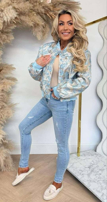 Roxan bomber Blue - CY4851