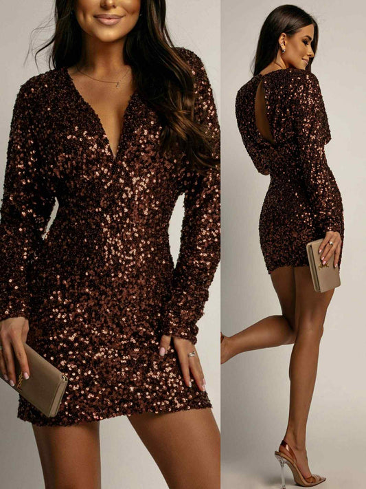 Precius dress choko  - RL1214