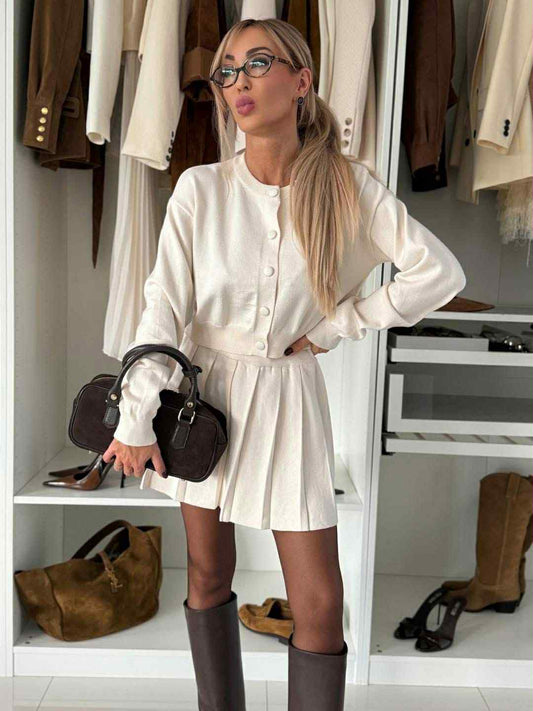 Durra skirt cream - CAX5056B
