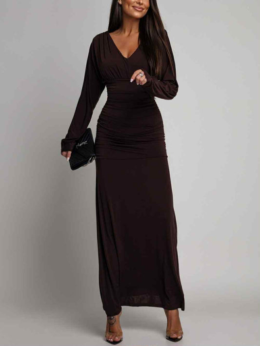 Mizty dress Brown   - A1273