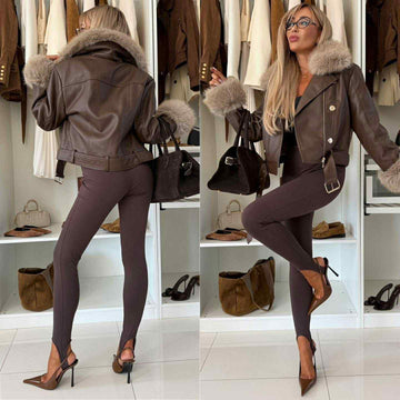 Charlene jacket choko - S5626