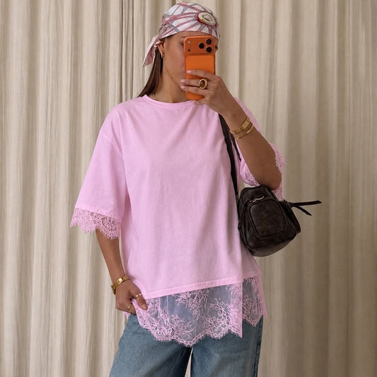 Xebba tee rosa  - C46596