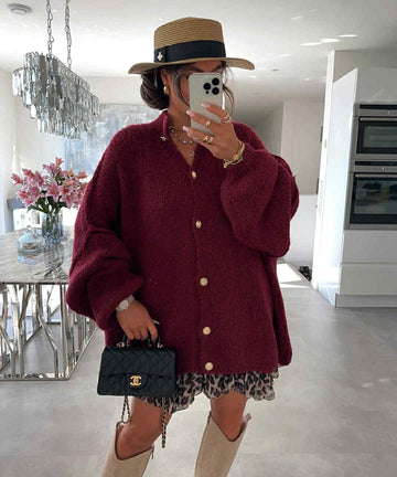 Elifa sweat Bordeaux