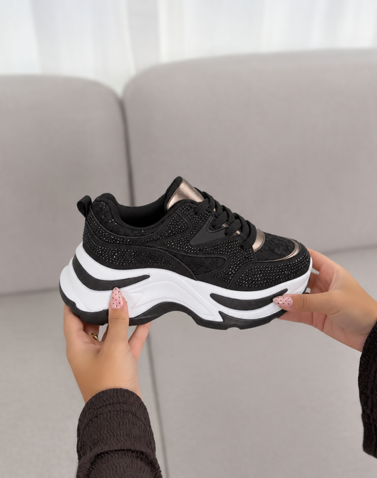 Belle sneakers black  - 88-155