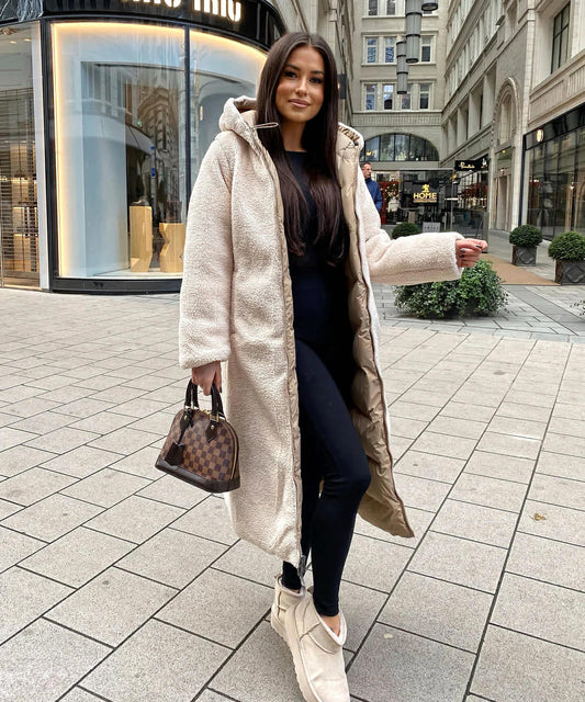 Fraya reversible jacket Camel - FC7591