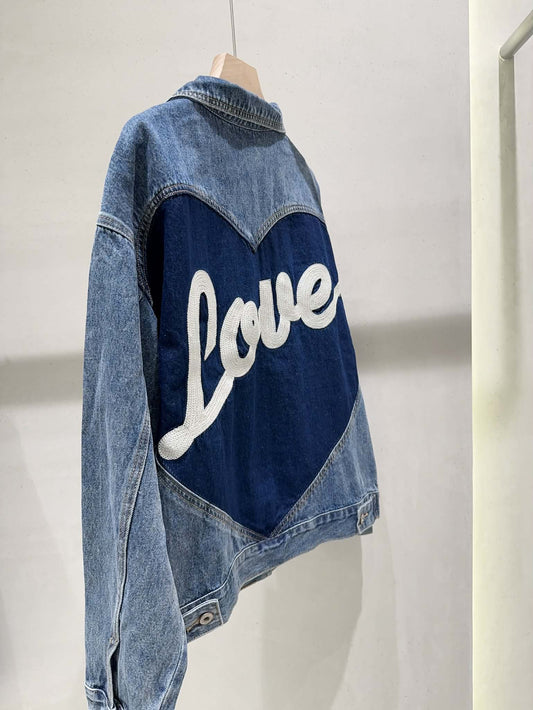 Celesta denim love jacket - ST9008