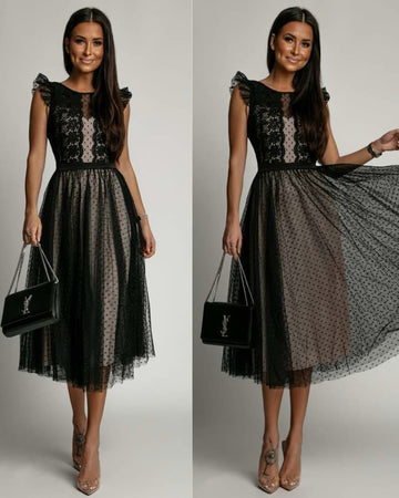 Mikala dress black   -20320