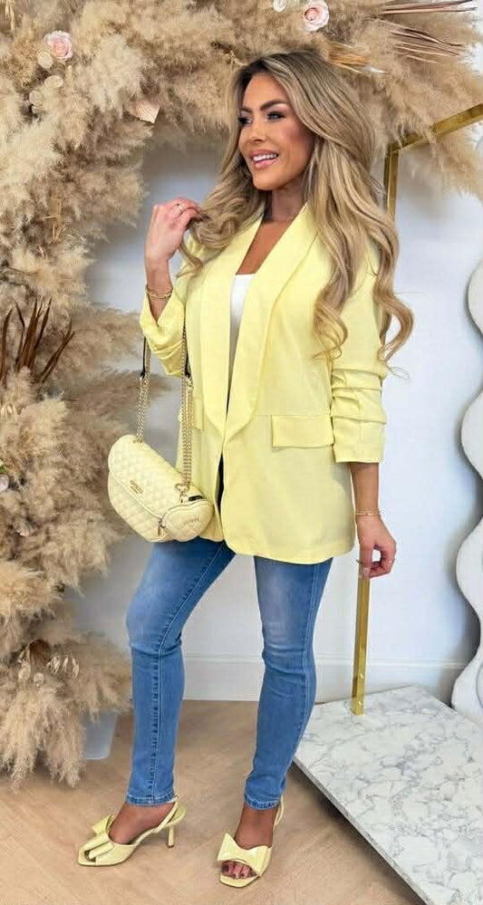 Drake blazer yellow