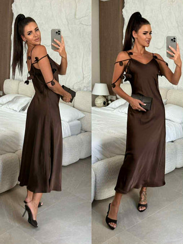 Smila flower dress choko