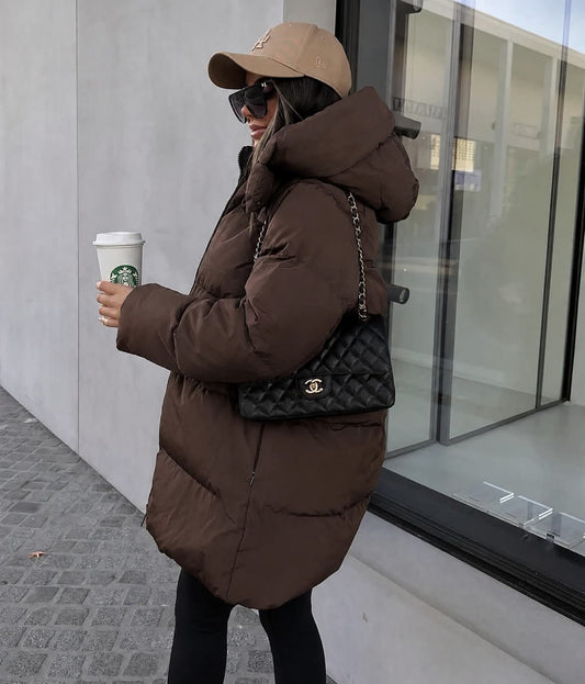 Iliana winter jacket choko FC7571