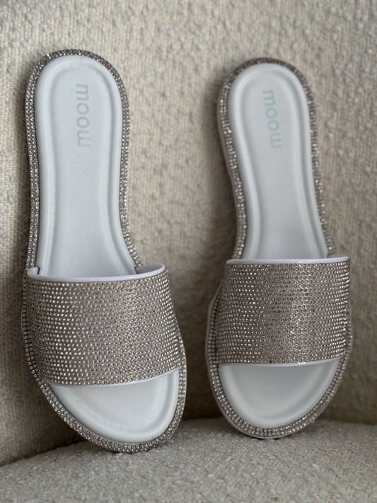Penie sandals white - 67098 556 12345