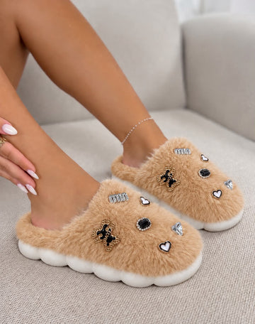 Starrie slippers Camel  - 9271