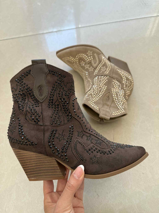 Novia boots beige  - 9676