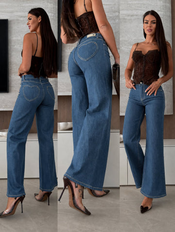 Arendse heart jeans light - MG1380