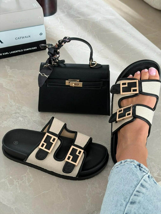 Trilli slippers Black  - 1141