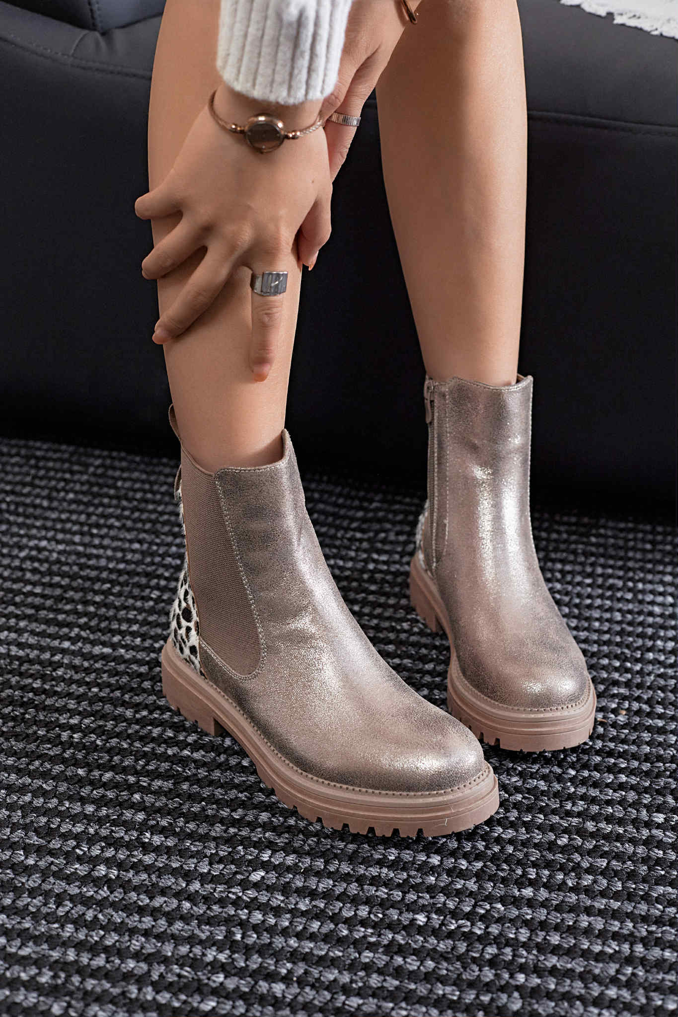 Keasia boots taupe - M812