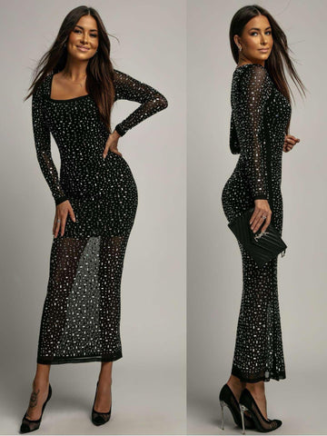Kajja simili dress black - T2404-33