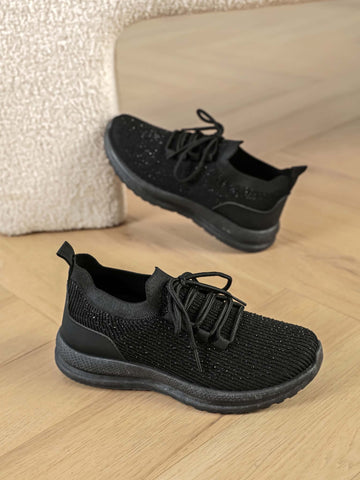 Salline simili sneakers black - AA313