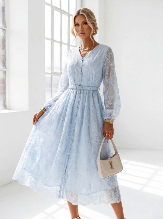 Hilde dress blue - 10309