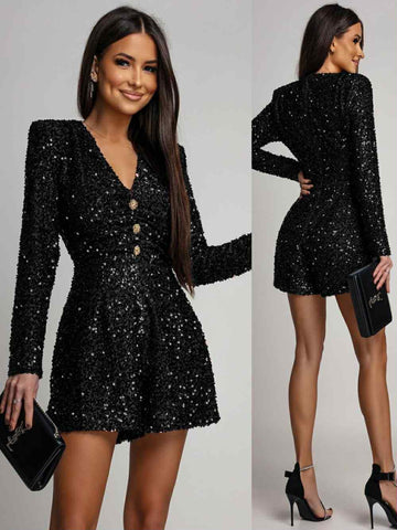 Bambie suit black - JB1263-6