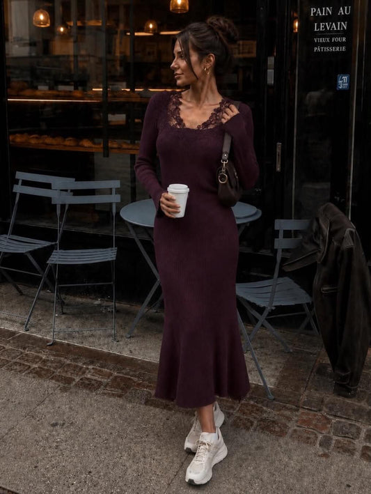 Mylah dress purple - TU692