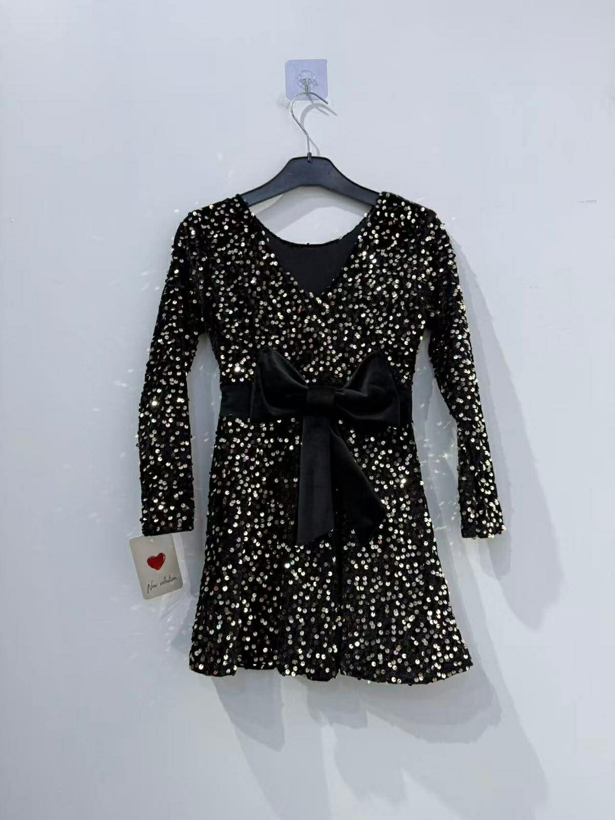 Lineaa kids dress Black  - 112233