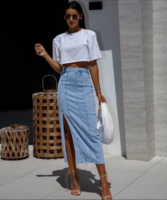 Anija denim skirt - RD2309