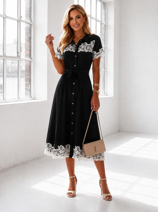 Nelane dress black 556
